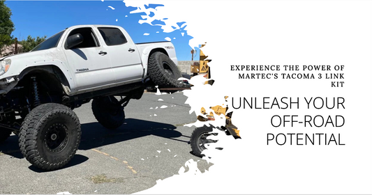Discover Enhanced Off-Roading with Martec’s Tacoma 3 Link Kit!