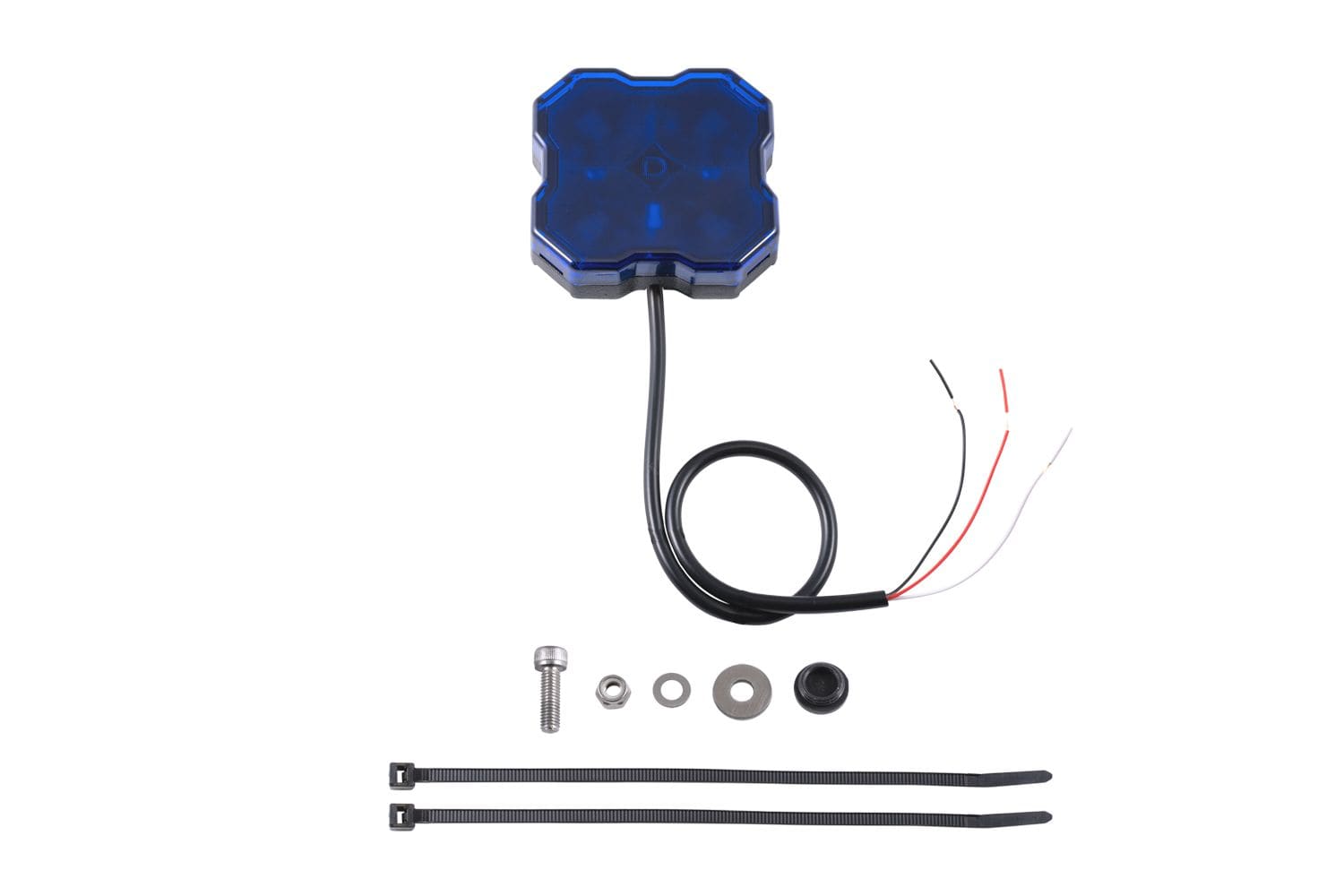 Diode Dynamics Blue Stage Series Single-Color LED Rock Light (One)