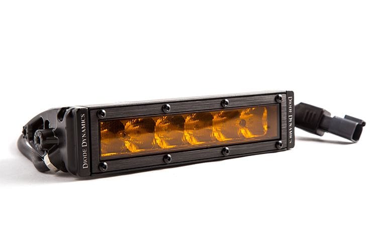 Diode Dynamics Driving Stage Series 6" SAE Amber Light Bar (One)