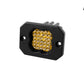 Diode Dynamics Flood / Amber Stage Series C1 Yellow Pro Flush Mount LED Pod (One)