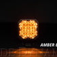 Diode Dynamics Flood / Amber Stage Series C1 Yellow Pro Flush Mount LED Pod (One)