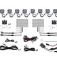 Diode Dynamics RGBW / Yes Stage Series Universal Rock Light SXS Installer Kit (8-Pack)