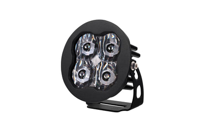 Diode Dynamics SAE/DOT Driving / None Stage Series 3" SAE/DOT White Pro Round LED Pod (One)