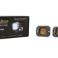 Diode Dynamics SAE Fog / Amber Stage Series C1 Yellow SAE Fog Flush Mount LED Pod (Pair)