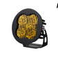 Diode Dynamics SAE Fog / None Stage Series 3" SAE Yellow Pro Round LED Pod (One)