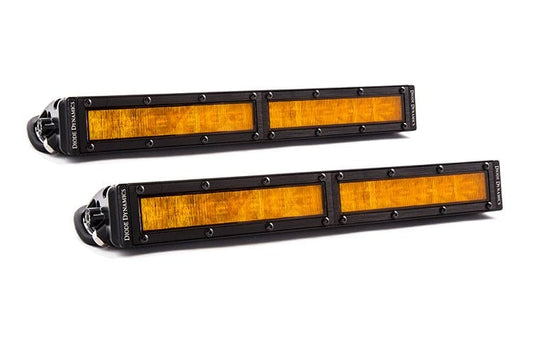 Diode Dynamics SAE Fog Stage Series 12" SAE Amber Light Bar (Pair)