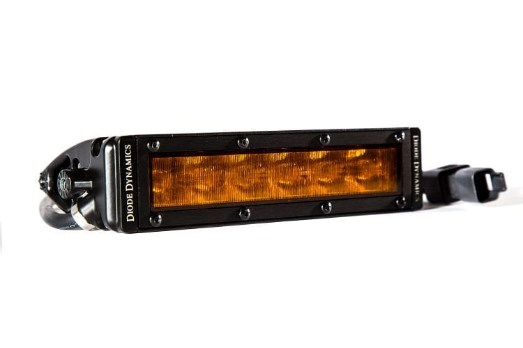 Diode Dynamics SAE Fog Stage Series 6" SAE Amber Light Bar (One)