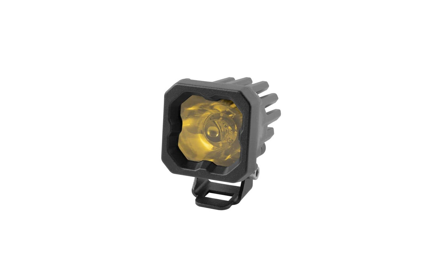 Diode Dynamics Spot / Amber Stage Series C1 Yellow Pro Standard LED Pod (One)