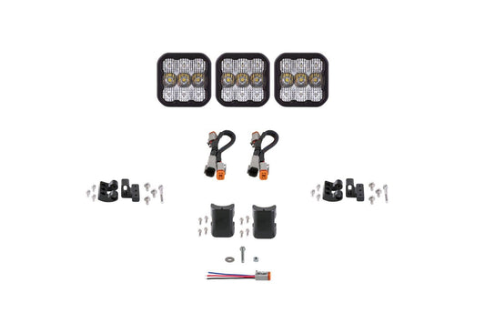 Diode Dynamics SS5 CrossLink 3-Pod LED Light Bar (One)