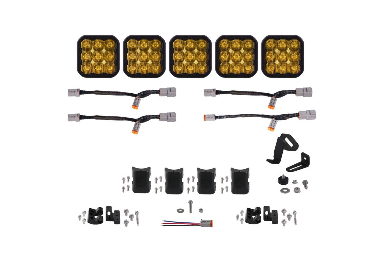 Diode Dynamics SS5 CrossLink 5-Pod LED Light Bar (One)