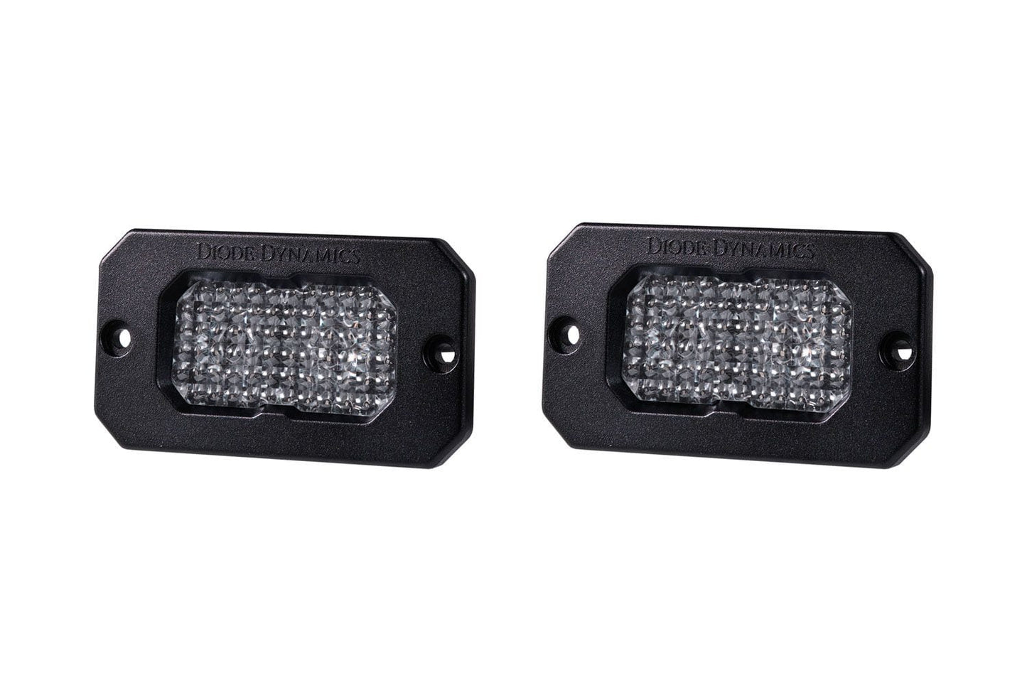 Diode Dynamics Stage Series 2" SAE White Pro Flush Mount LED Pod (Pair)