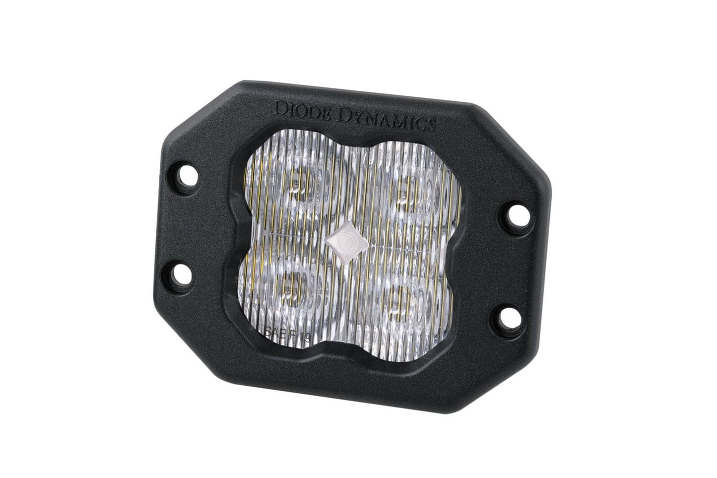 Diode Dynamics Stage Series 3" SAE/DOT White Pro Flush Mount LED Pod (One)