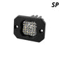 Diode Dynamics Stage Series C1 White Sport Flush Mount LED Pod (One)