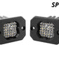 Diode Dynamics Stage Series C1 White Sport Flush Mount LED Pod (Pair)