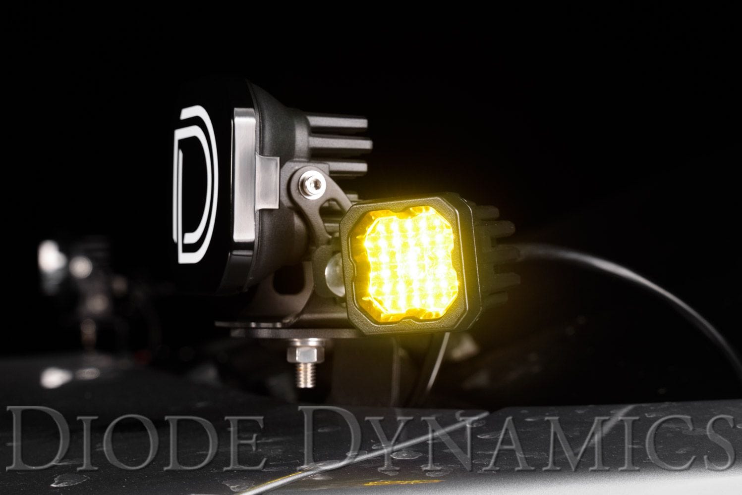 Diode Dynamics Stage Series C1 Yellow Pro Standard LED Pod (One)