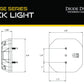 Diode Dynamics Stage Series Rock Light Surface Mount Kit (One)