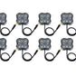 Diode Dynamics Stage Series Single-Color LED Rock Light Kit (8-Pack)