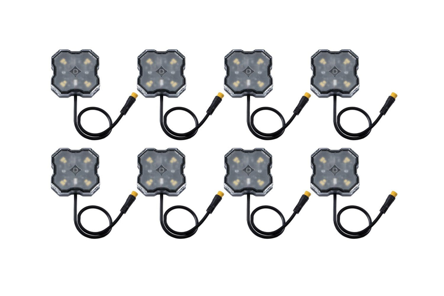 Diode Dynamics Stage Series Single-Color LED Rock Light Kit (8-Pack)