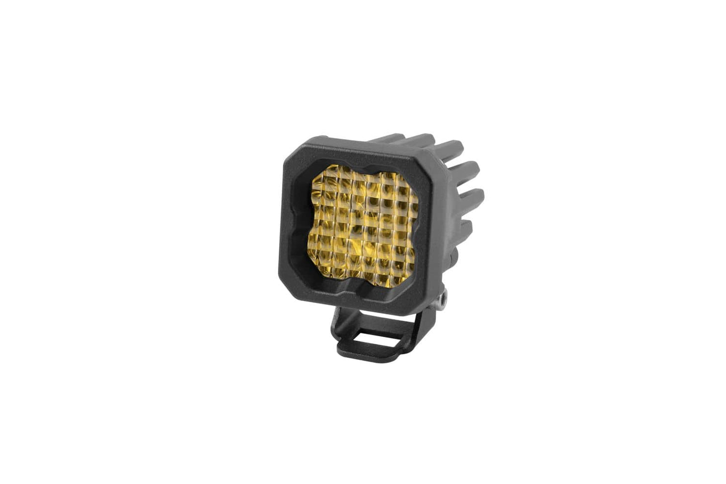 Diode Dynamics Wide / Amber Stage Series C1 Yellow Pro Standard LED Pod (One)