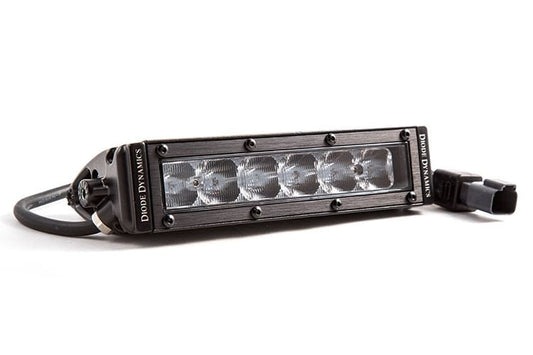 TacomaForce Stage Series 6" SAE/DOT White Light Bar (One)