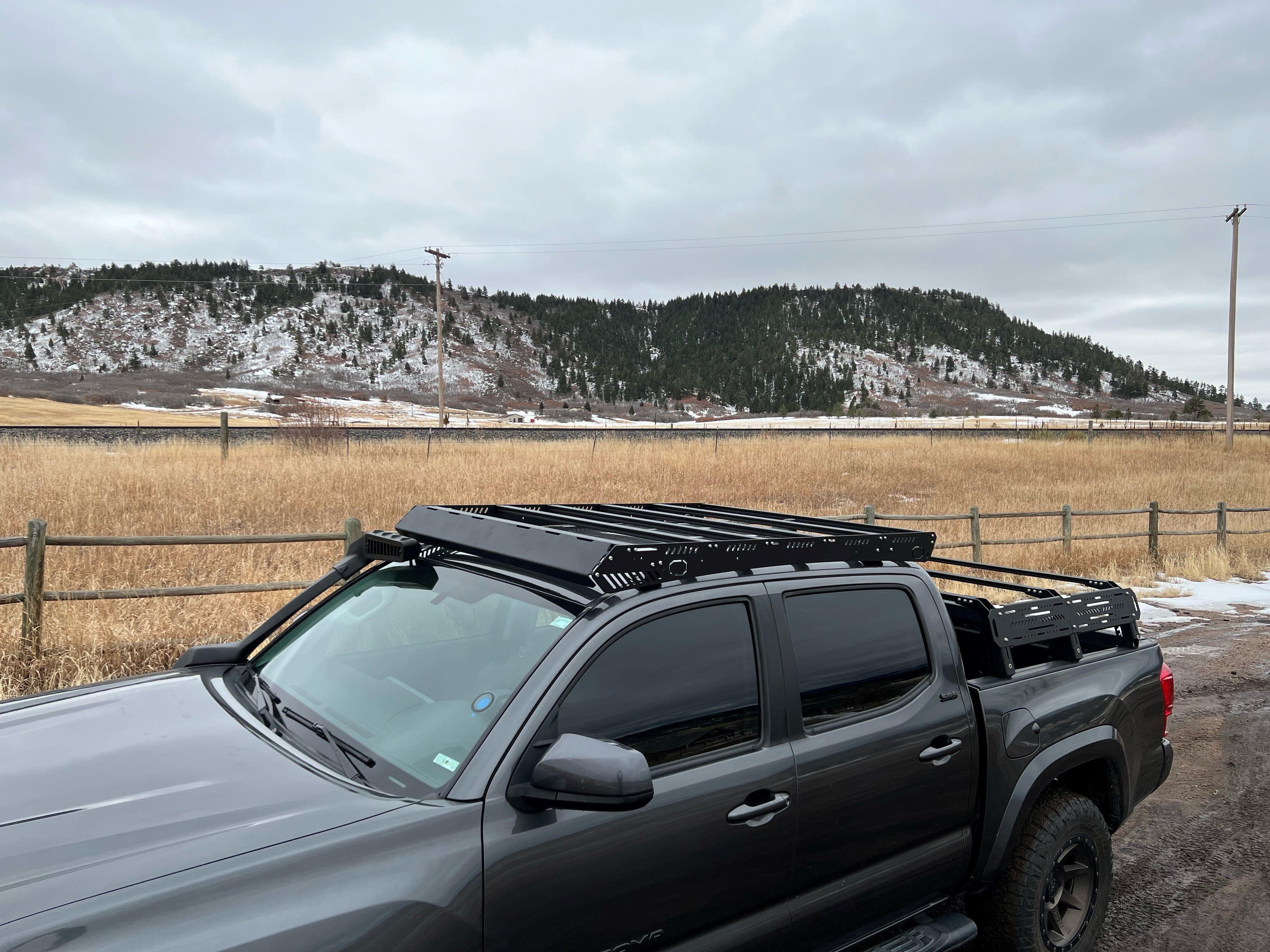 Toyota tacoma roof discount rails